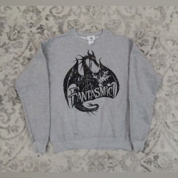 Vintage 90’s Disney Parks Fantasmic Mikey crewneck. Size L